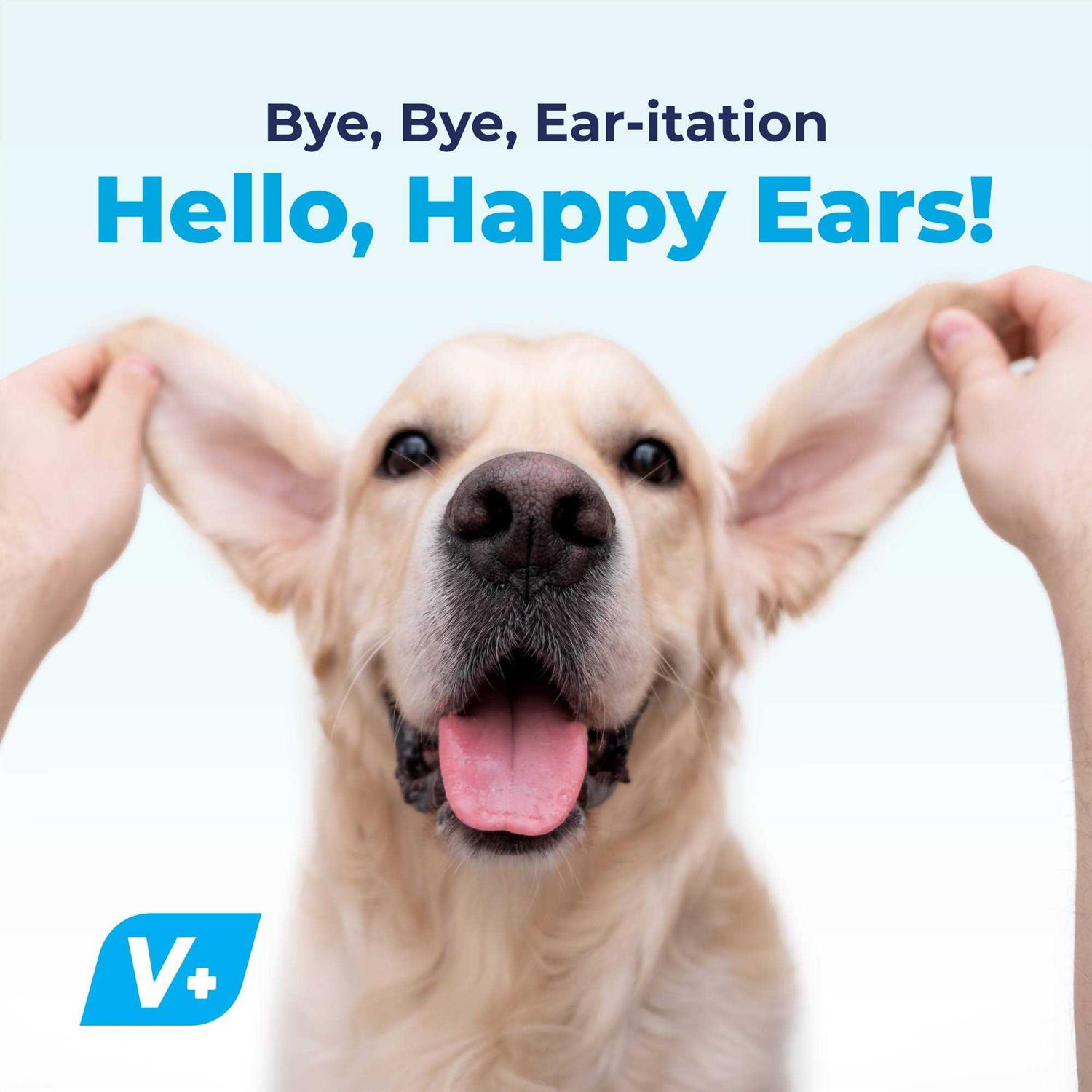 Ear Drops for Dogs & Cats with Hydrocortisone Soothing Relief k7m