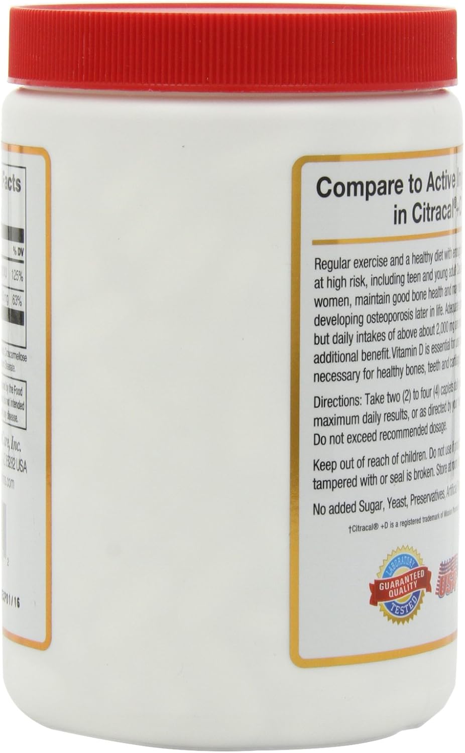 Calcium Citrate with Vitamin D Capsules k7m