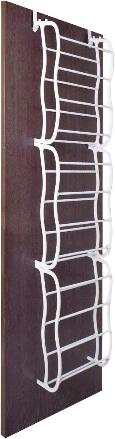 Over Door Shoe Rack Holder 36 Pair Hanging Storage Organizer a7