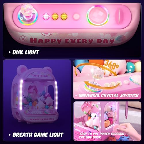 Claw Machine for Kids Unicorn Arcade Game with Squishy Toys a7