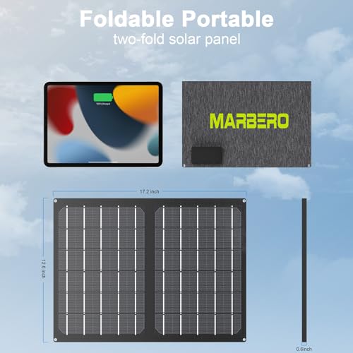Portable Solar Panel 100W Foldable Charger Outdoor Camping a7