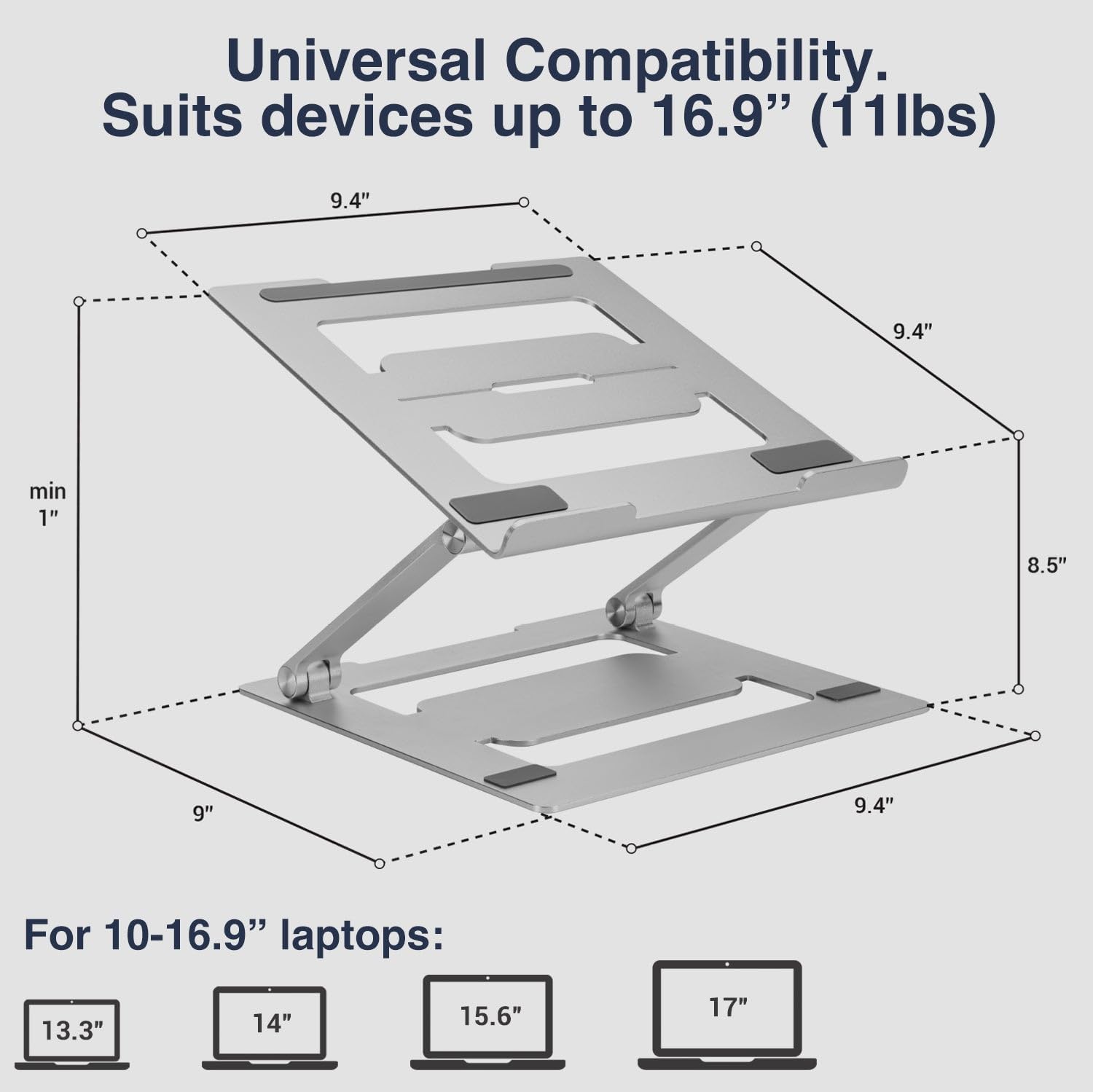 Adjustable Laptop Stand for Desk with Height Adjustment 7k