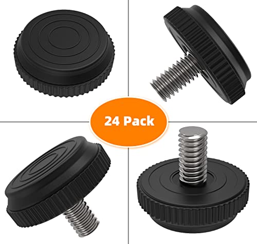 5/16-18 Stainless Steel Adjustable Furniture Leveling Feet Screw-in Glide Levelers k7q