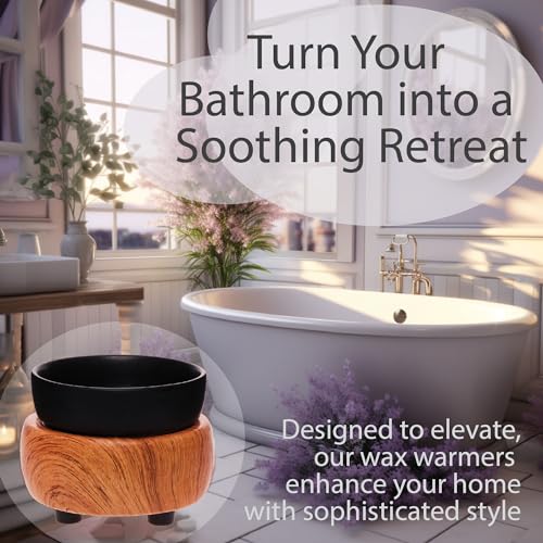 White Farmhouse Wax Warmer Electric Plug In a7