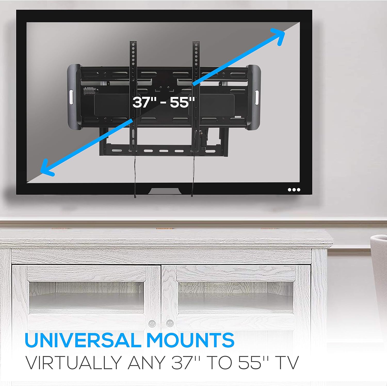 TV Wall Mount for 37-55 Inch HDTV, LED, LCD, Plasma, Up to 77 LB k7