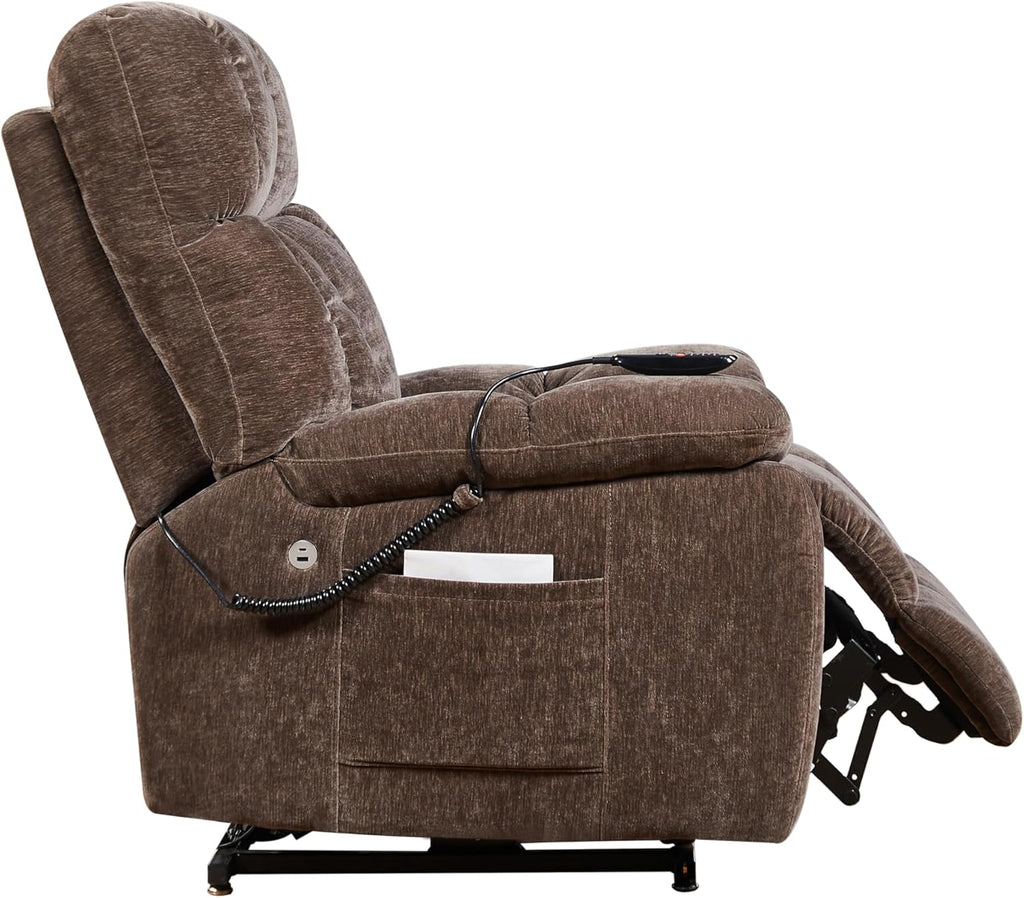 Electric Lift Recliner Chair with Massage Heating USB Ports a7