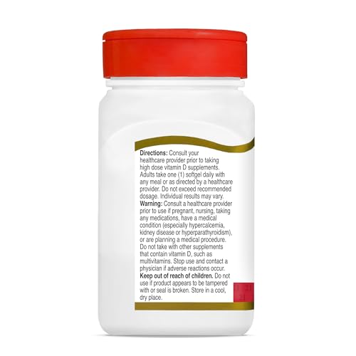 Vitamin D3 10000 IU Rapid Release Softgels 110 Count k7