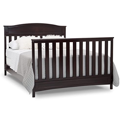 Baby Crib 4-in-1 Convertible White k7
