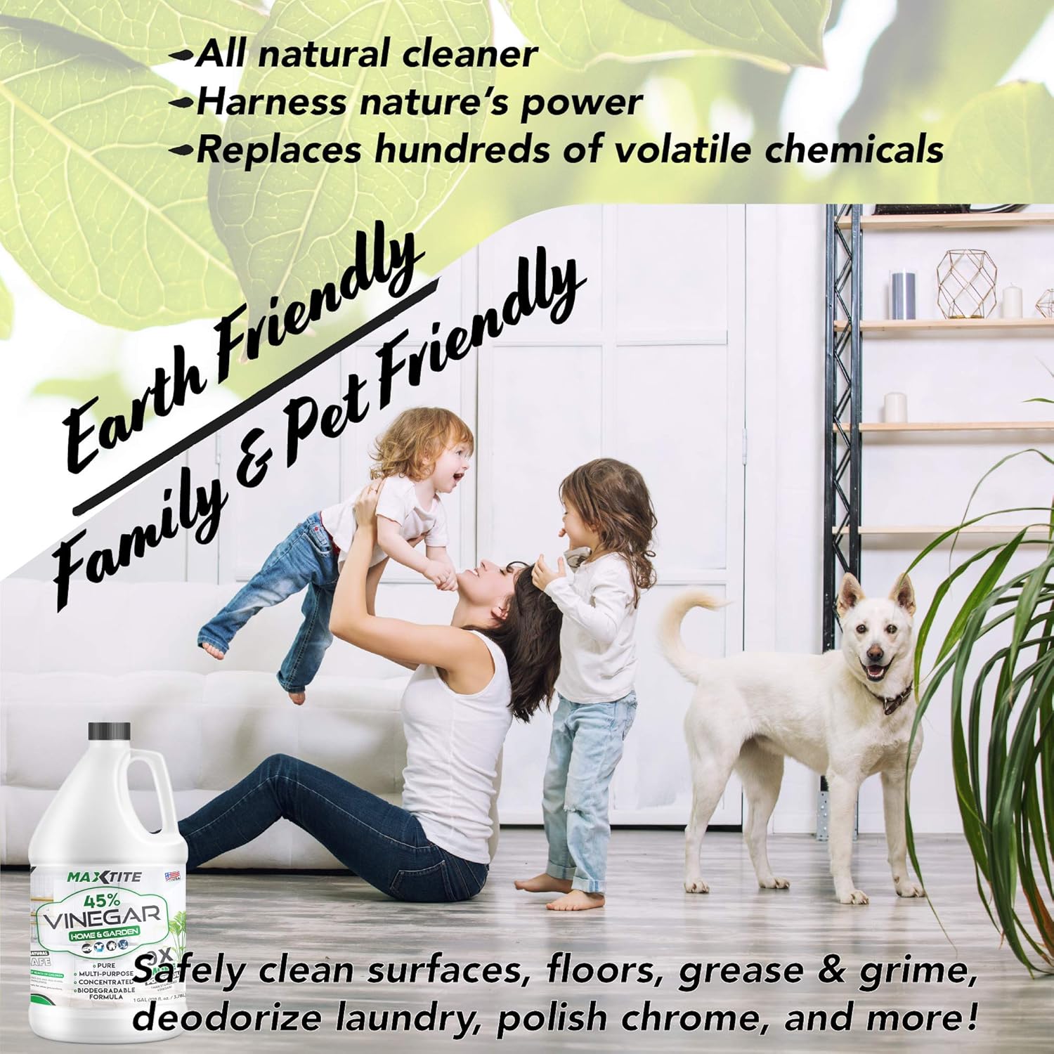 Vinegar Cleaner for Home & Garden, 4 Gallons q7