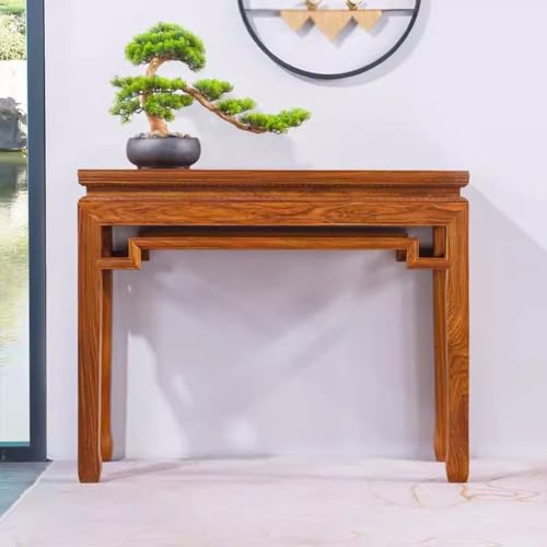 Mahogany Console Table Solid Wood Chinese Style Small a7