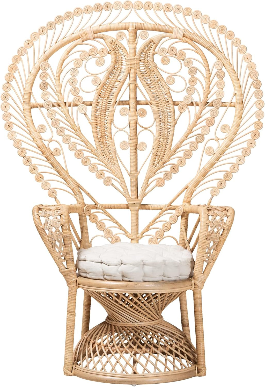 Rattan Peacock Chair Oversized a7