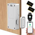 RFID Child Proof Cabinet Locks - Hidden Safe DIY Smart Magnetic Lock - Keyless Electronic with Bluetooth Child Locks for Cabinet Drawer Locker Cupboard Closets