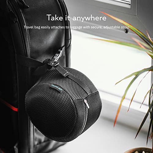 Orthopedic Travel Neck Pillow with Memory Foam and Eye Mask Set a7