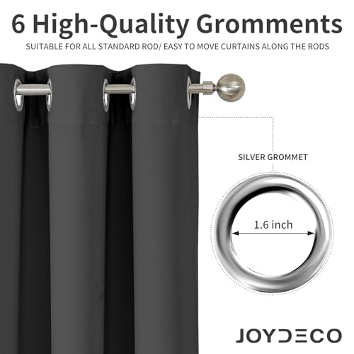 Blackout Curtains 108 Inch 2 Panels Room Darkening Grommet Drapes Light Beige k7
