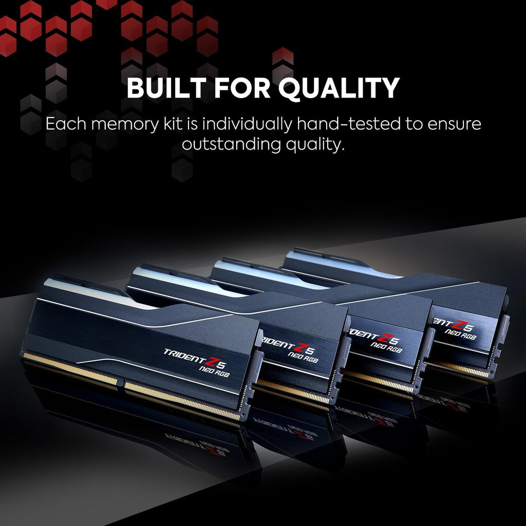 DDR5 RAM 32GB (2x16GB) 6000MT/s CL36 Desktop Memory Matte Black a7