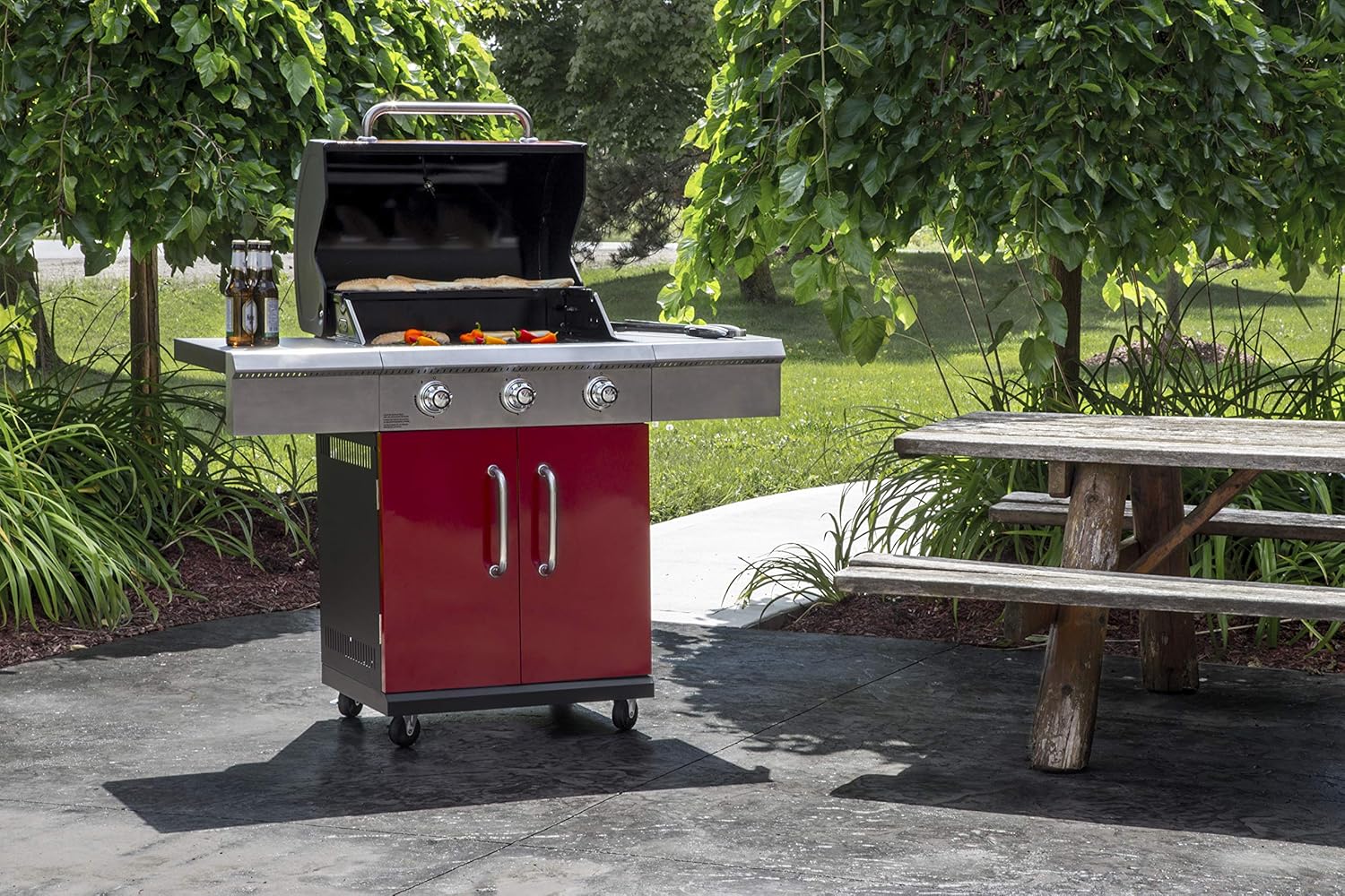 3 Burner LP Gas Grill k7m