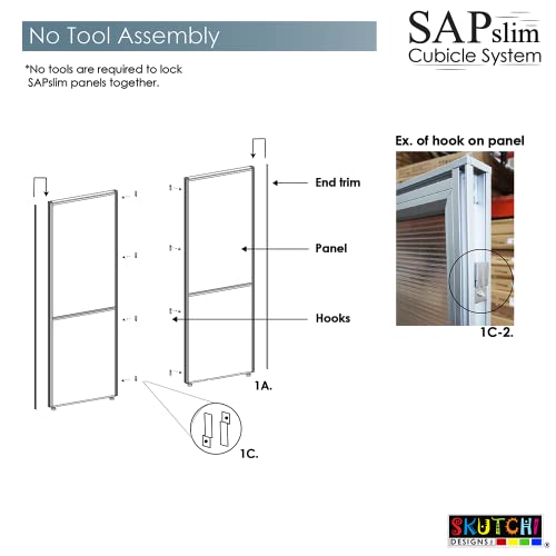 Office Divider L-Shaped Workstation with Storage White a7