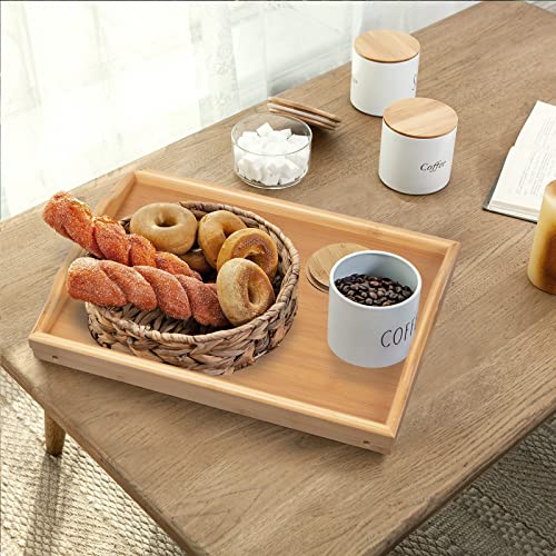 Bamboo Bed Tray with Foldable Legs and Handles for Eating Working a7k