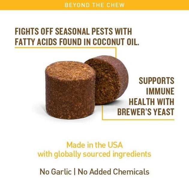 Hickory Smoke Soft Chews Flea Tick Support for Dogs a7