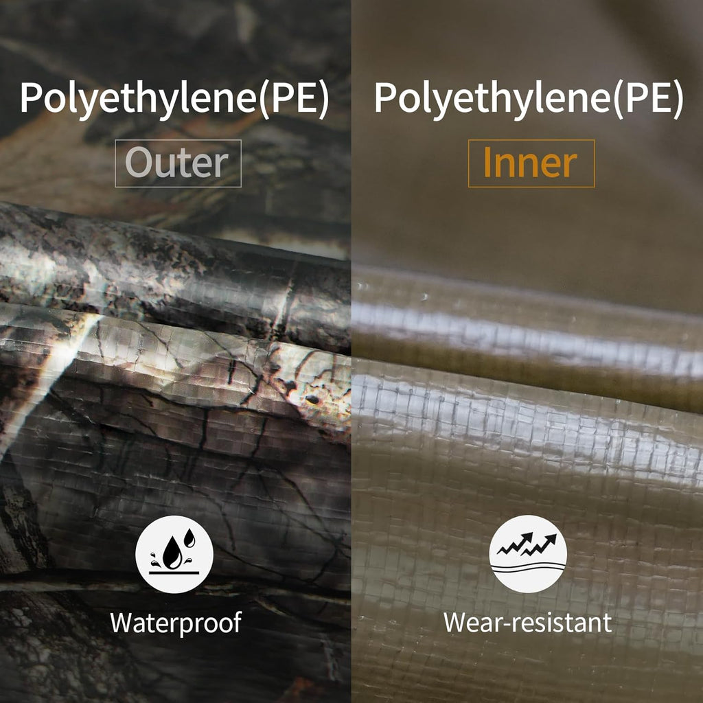 Waterproof Heavy Duty Tarp Multi Purpose Poly Cover k7