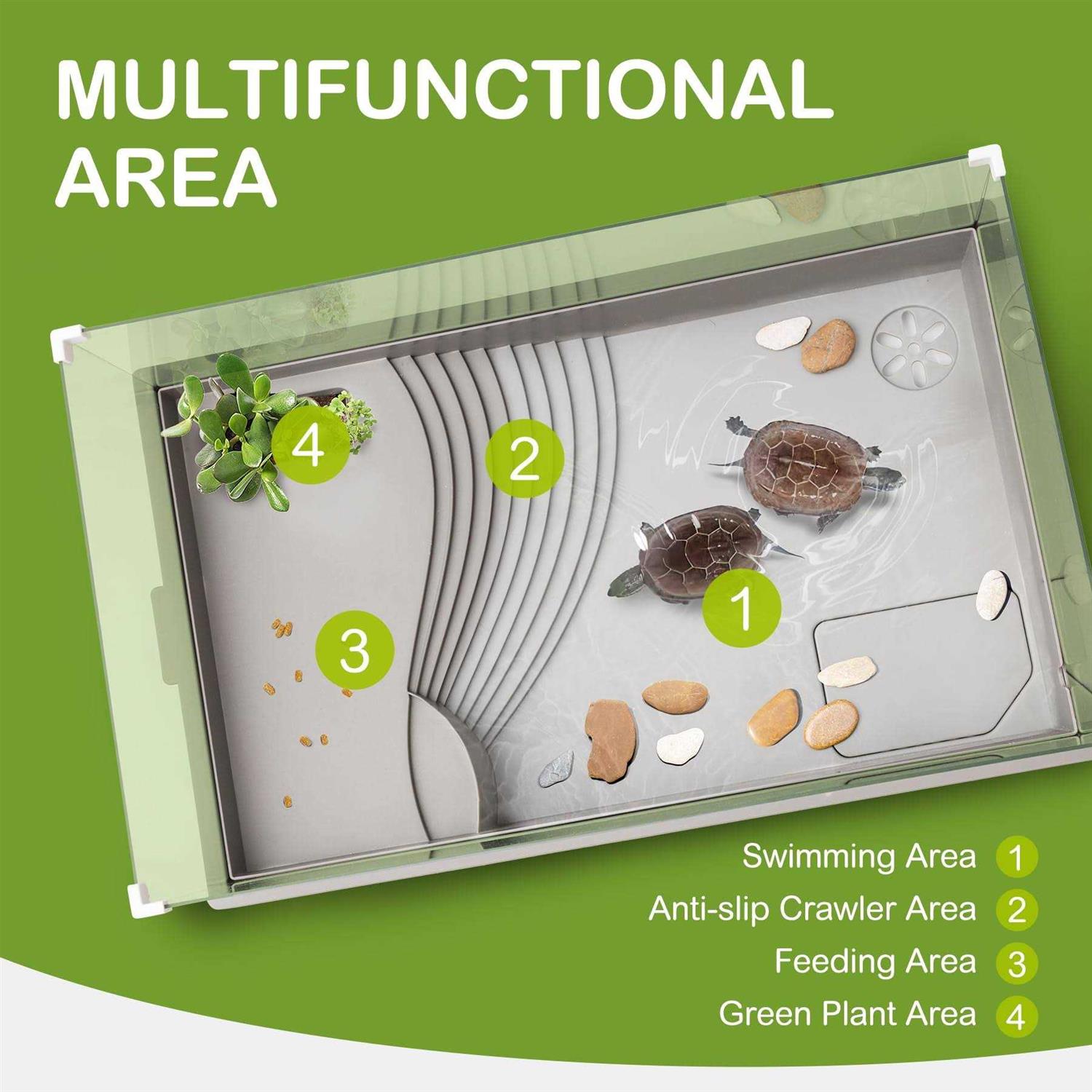 Acrylic Tortoise Tank Habitat Starter Kit a7