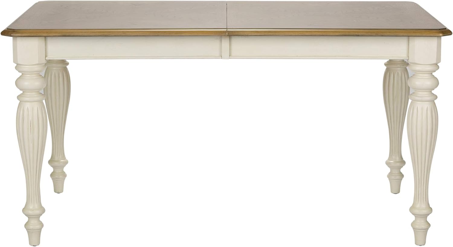 Outdoor Rectangular Table Set 7 Piece White a9