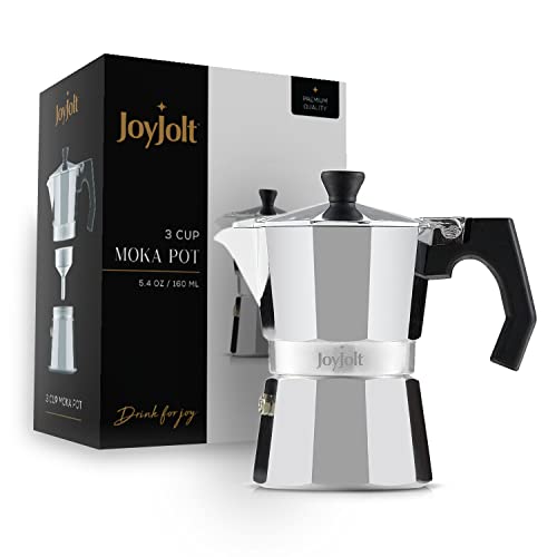 Moka Pot 3 Cup Stovetop Espresso Maker Aluminum Coffee Percolator a7