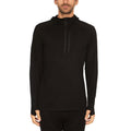 Men's Wool 1/4 Zip Merino Sun Hoodie - Microweight