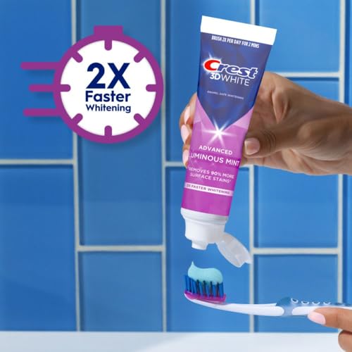 Teeth Whitening Toothpaste, 4 Count, 3.7 oz k7m