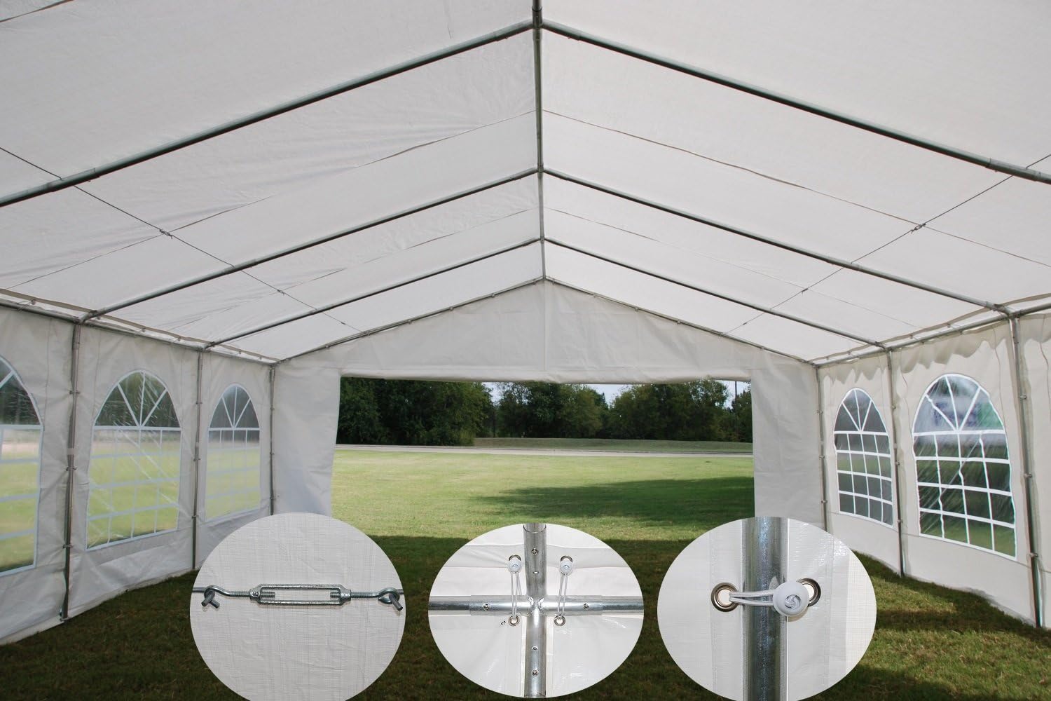 32'x20' Outdoor Party Tent Waterproof Removable Sidewalls k7p