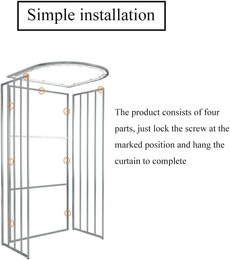 Portable Fitting Room Floor-Standing Dressing Room a7