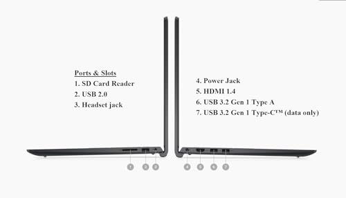 15.6" Full HD Business Laptop, AMD Ryzen 5, 8GB RAM, 512GB SSD, Win 11 Home k7