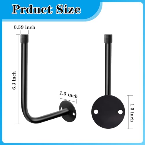 Hat Racks for Baseball Caps Wall Mount Organizer Black a7