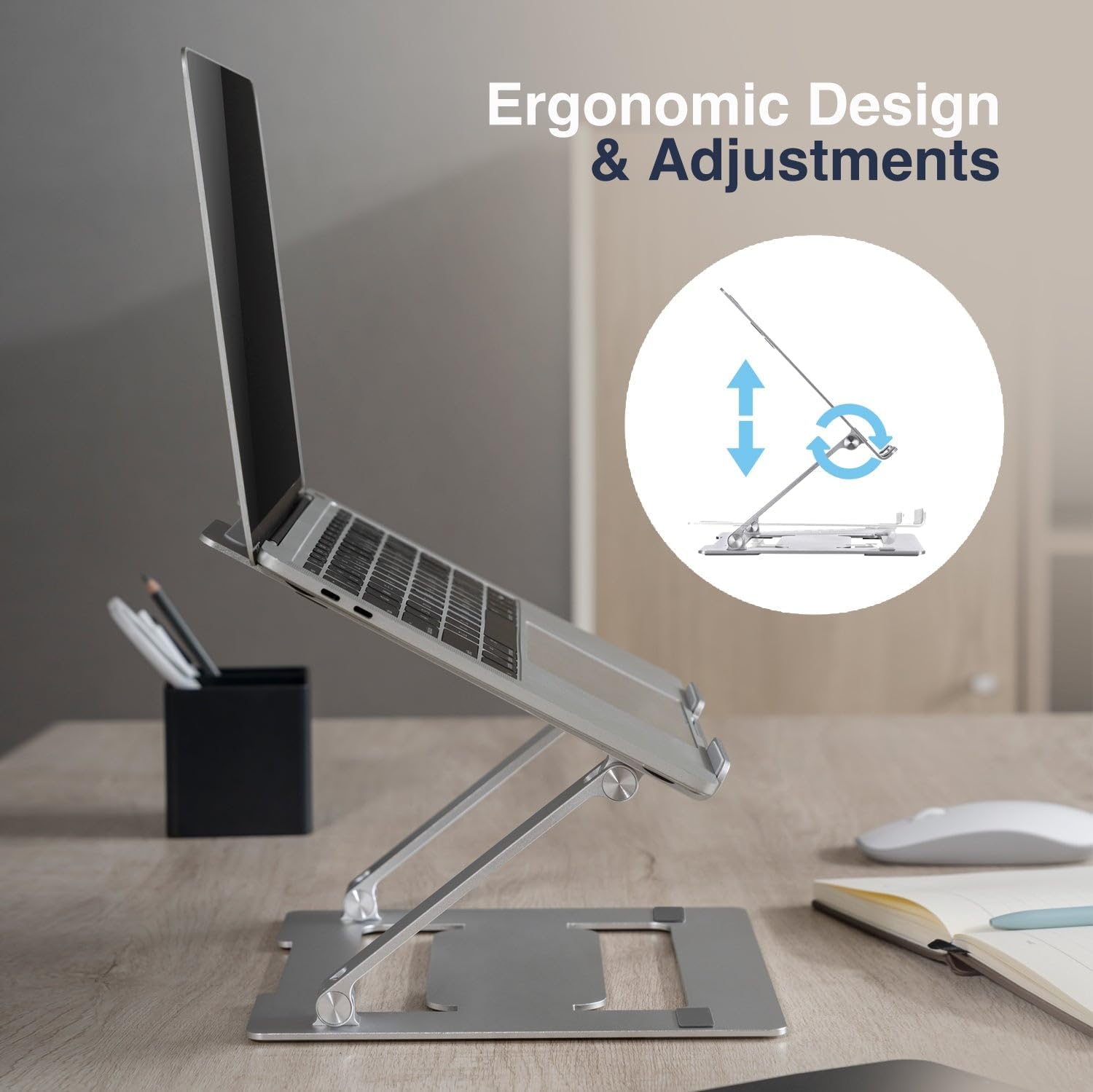 Adjustable Laptop Stand for Desk with Height Adjustment 7k