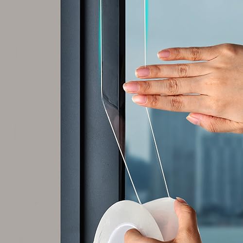 Transparent Window Weather Sealing Tape 2 Inch x 38 Yards k7m