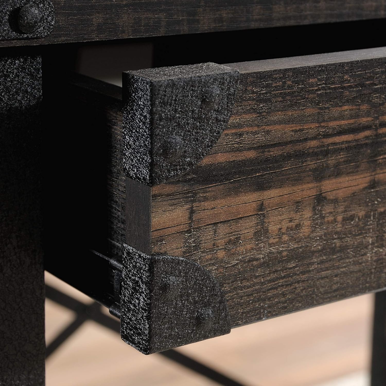Desk with Carbon Oak Finish k7m