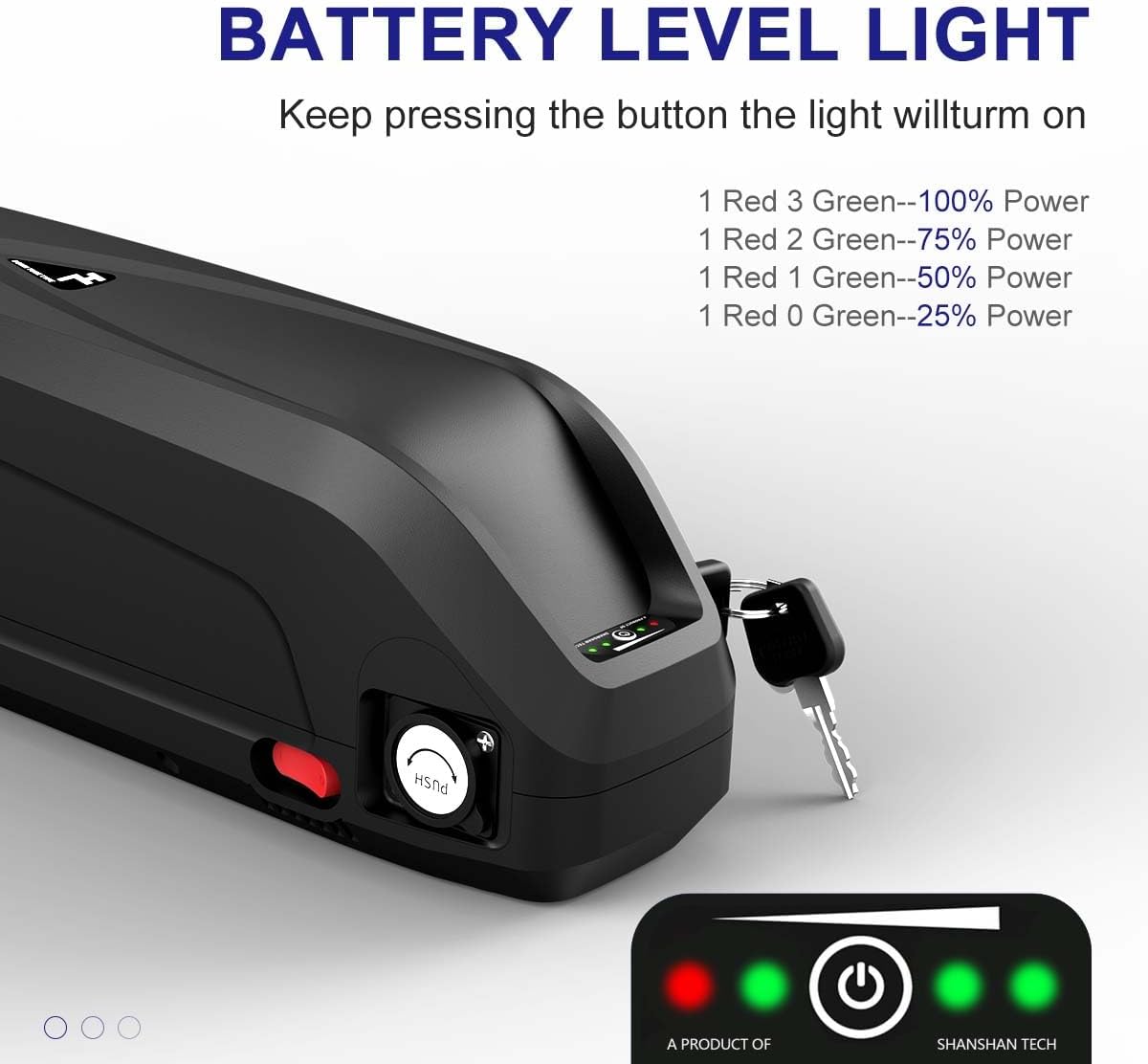 48V 20AH Electric Bike Battery Pack with Charger a7