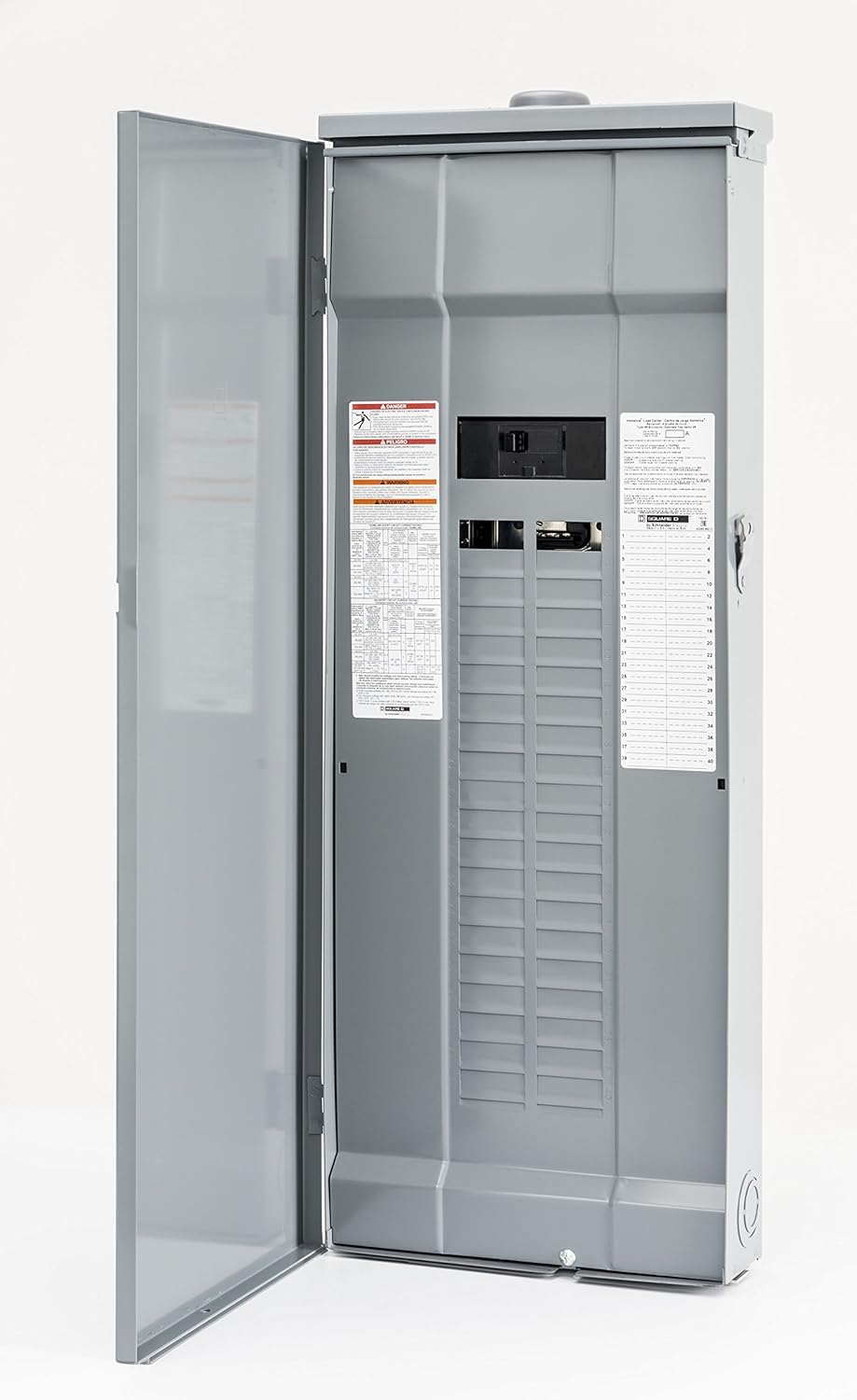 Homeline 200 Amp 40-Space 80-Circuit Outdoor Main Breaker Load Center q7k