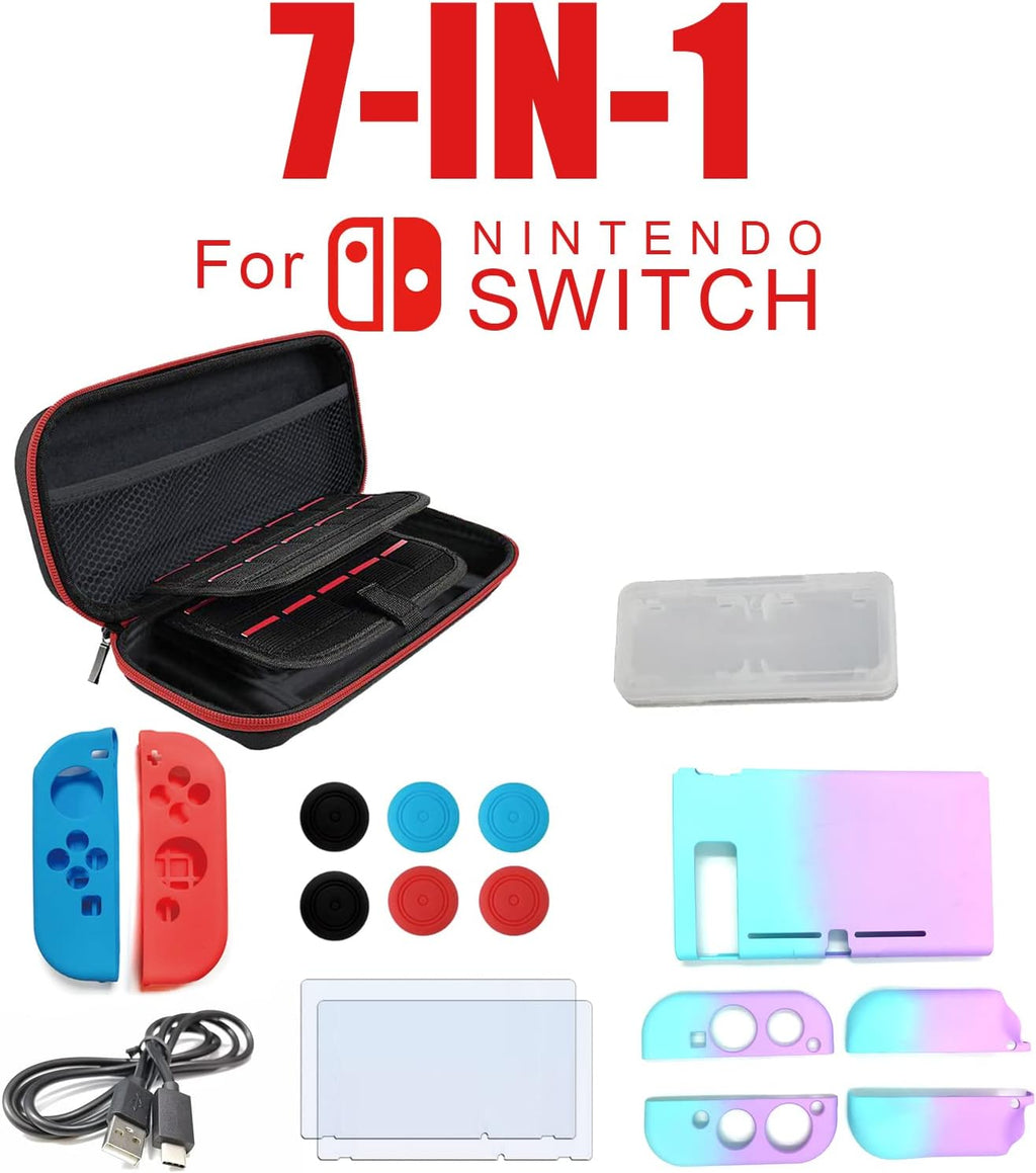 Mario Red & Blue Edition Console 32GB with Case k7