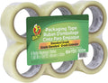 Duck Brand Standard Packaging Tape Refill, 6 Rolls, 1.88 Inch x 109 Yard, Clear (240968)