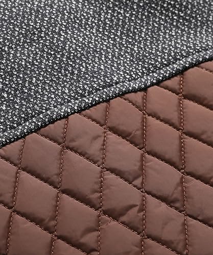 Men Diamond Quilted Puffer Jacket Lightweight Casual a7