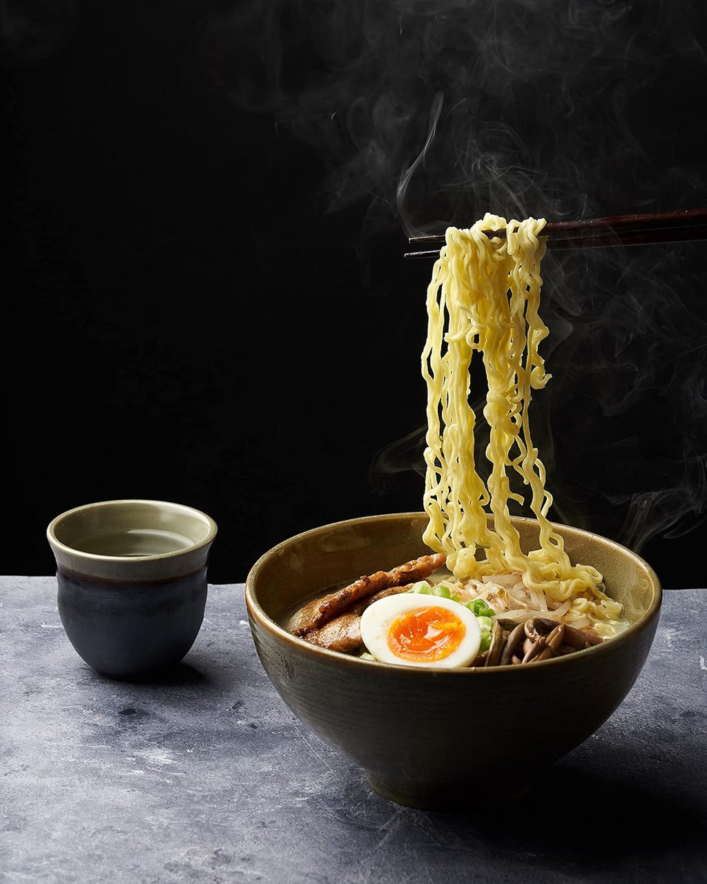 Tonkotsu Black Garlic Ramen Bowls, 6 Count Pack of 2 x7