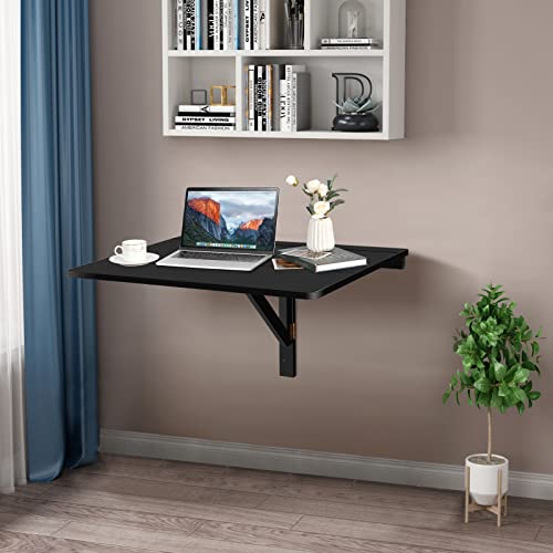 Wall Mounted Folding Desk for Small Spaces Gray k7p
