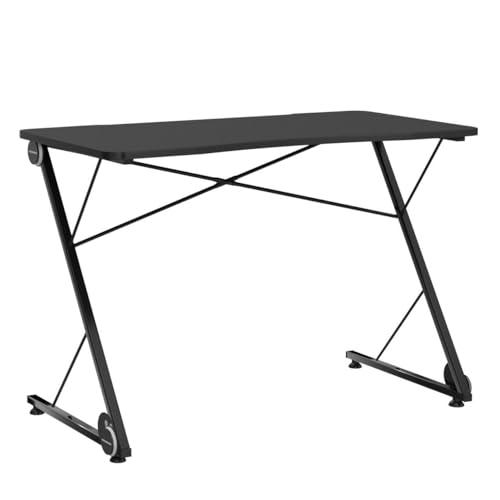 Gaming Computer Desk with LED Lights and Carbon Fiber Surface 7k