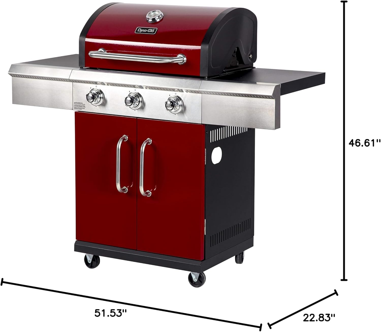 3 Burner LP Gas Grill k7m