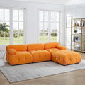 Boucle Bubble Corduroy Cloud couches Couch Modular Cloud Sofa Modern sectional, Teddy Fabric Comfy sectional couches for Living Room dupes Living Room (Beige)