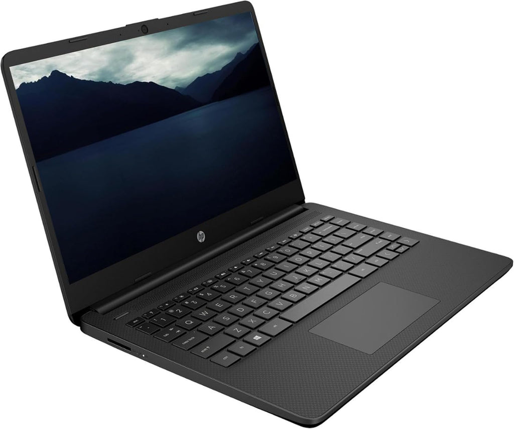Laptop 14 inch HD Intel Celeron 8GB RAM 128GB Windows 11 Black k7