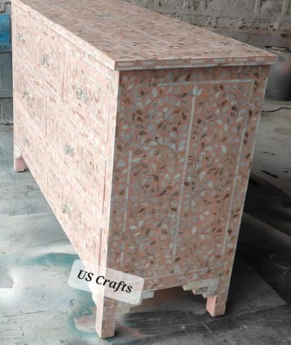 Painted Wooden Chest of Drawers for Bedroom Home Decor k7