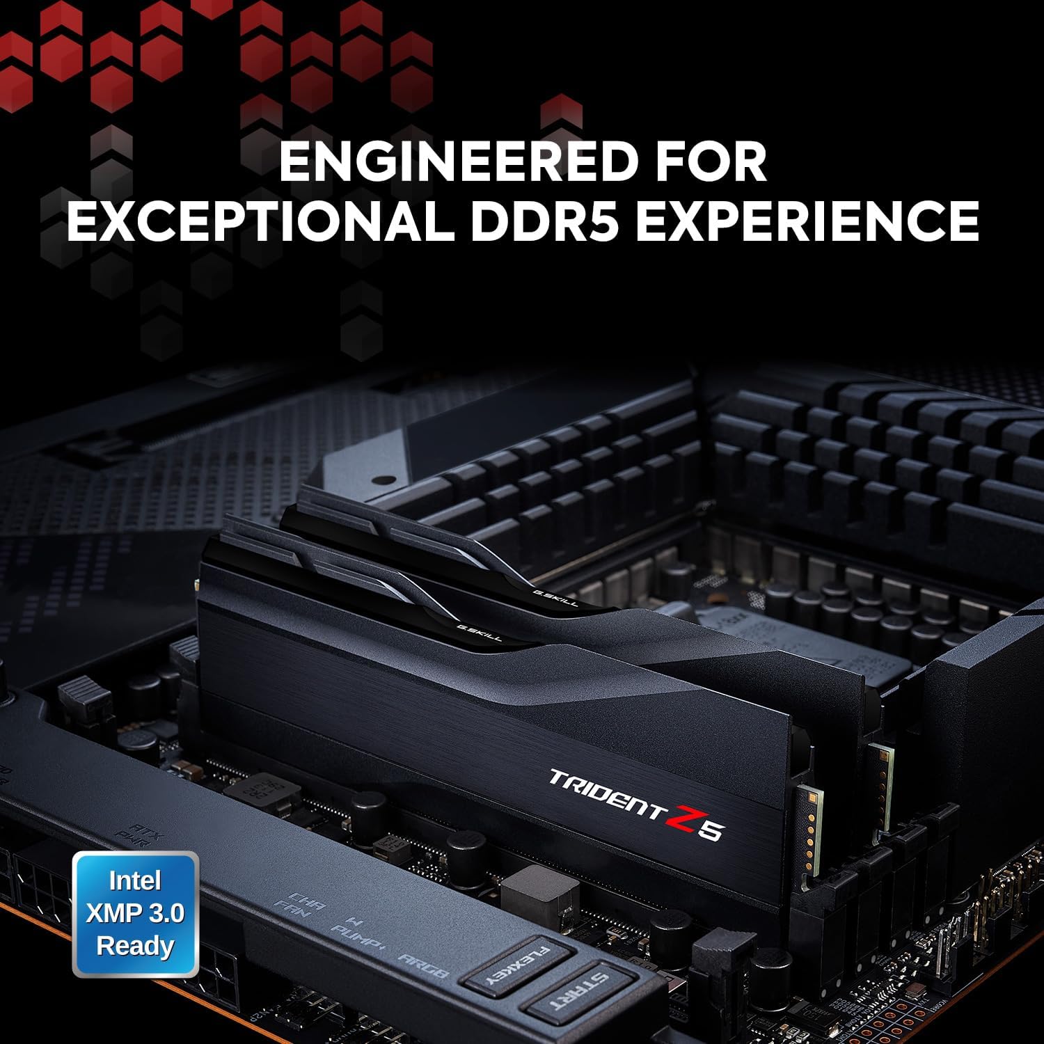 DDR5 RAM 64GB 6000MT/s CL32 Desktop Memory UDIMM Matte Black k7