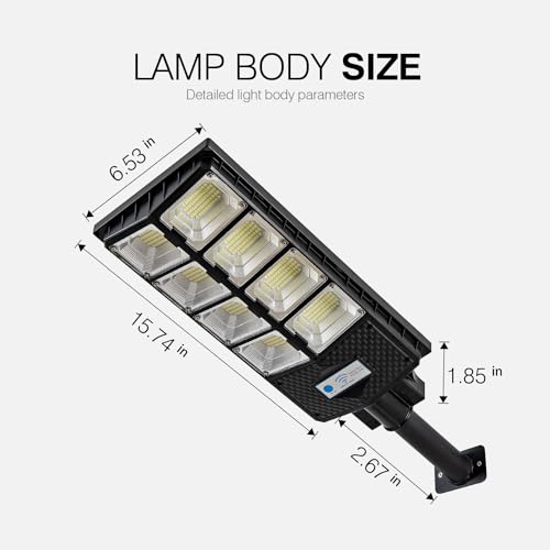 Solar Street Light Outdoor Waterproof Motion Sensor LED Flood Light k7